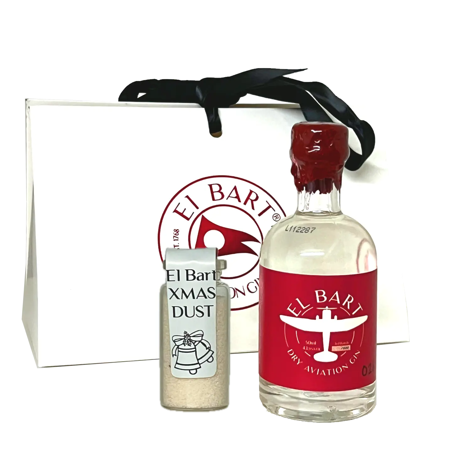 El Bart GlühGin Geschenk-Set | 5CL El Bart Gin & 12gr Xmas Dust