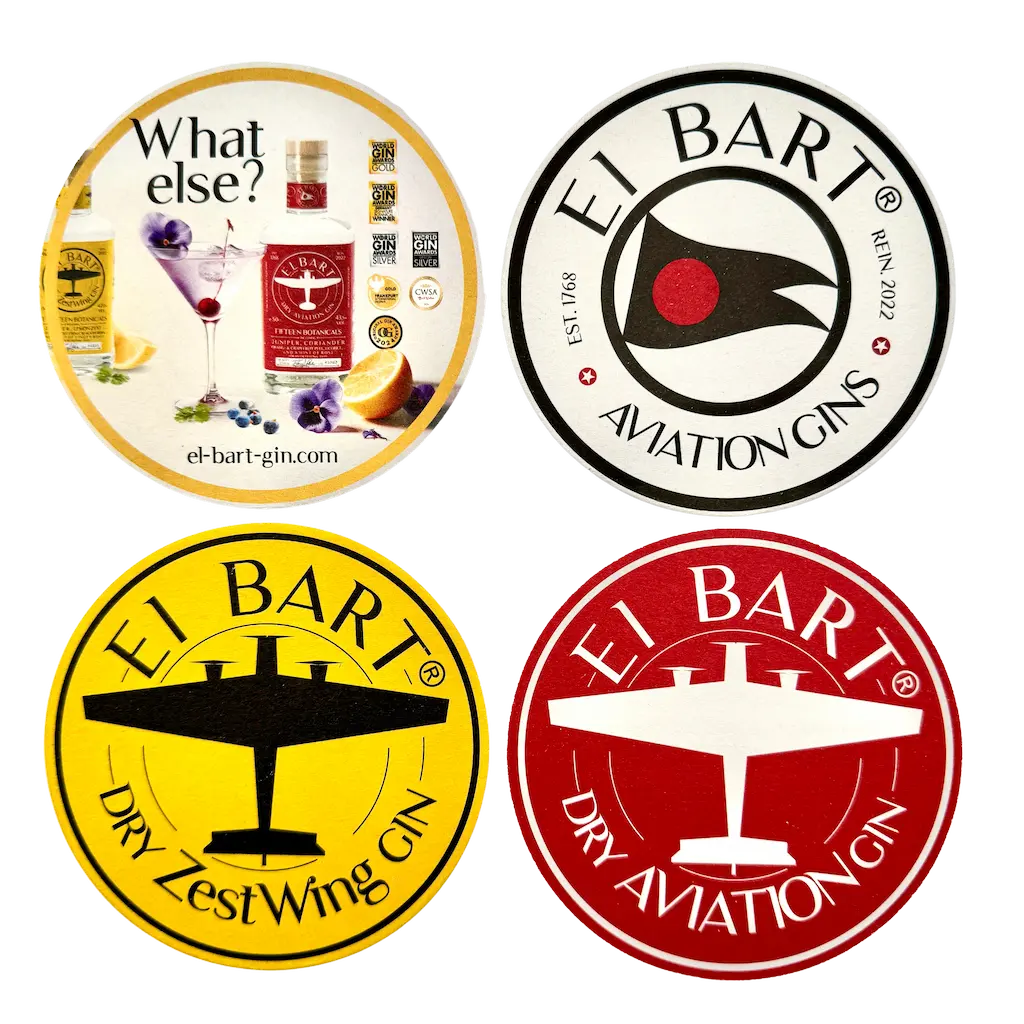 El Bart | 4er Gin-Deckel Set 4 Stück