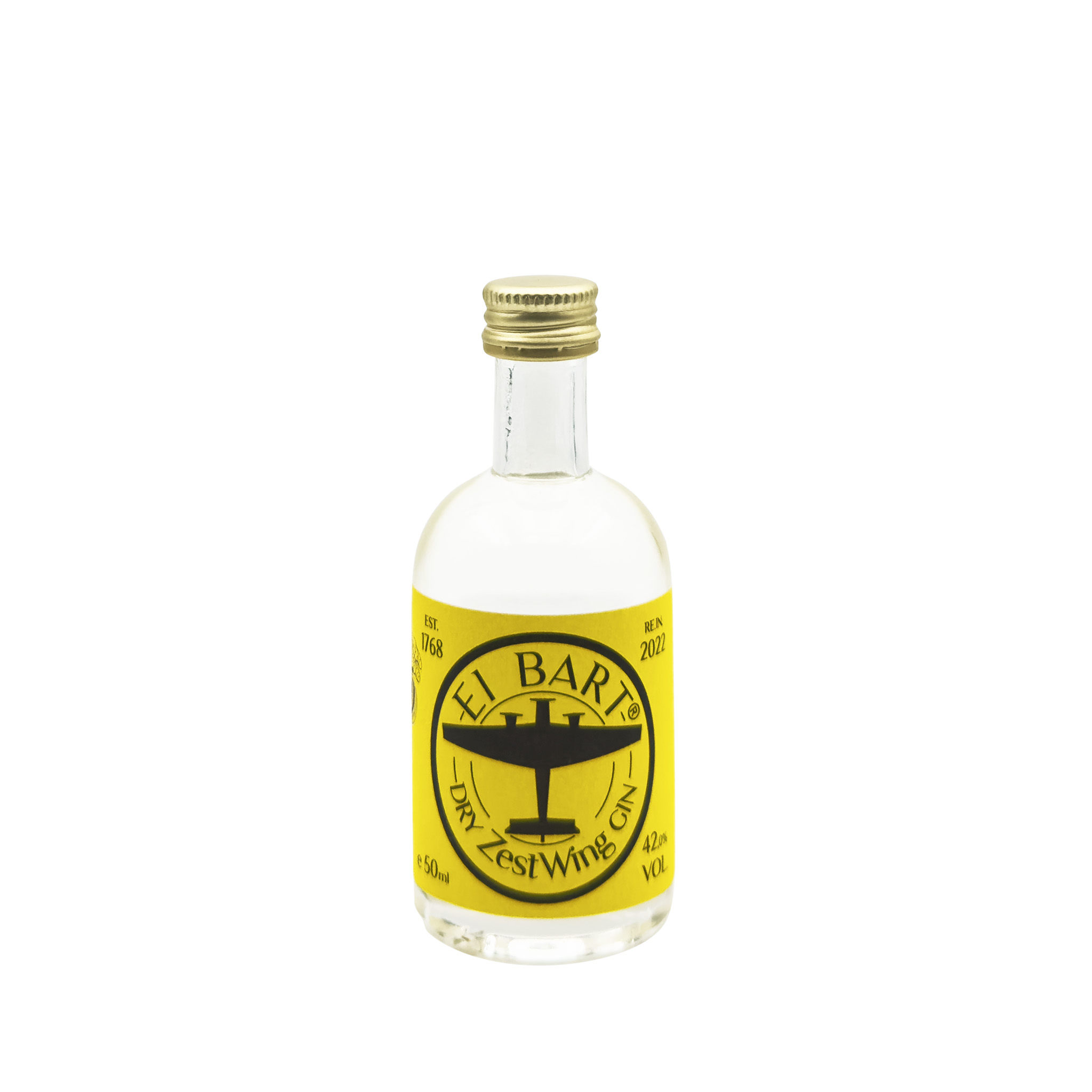 El Bart | Dry ZestWing Gin | 42% VOL | 5 CL